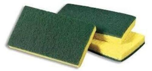 DESCRIPTION: (2) BOXES OF (74) SCRUBBING SPONGE BRAND/MODEL: SCOTCH-BRITE INFORMATION: MEDIUM DUTY SIZE: 6.1" X 3.6" RETAIL$: $68.41 EA QTY: 2