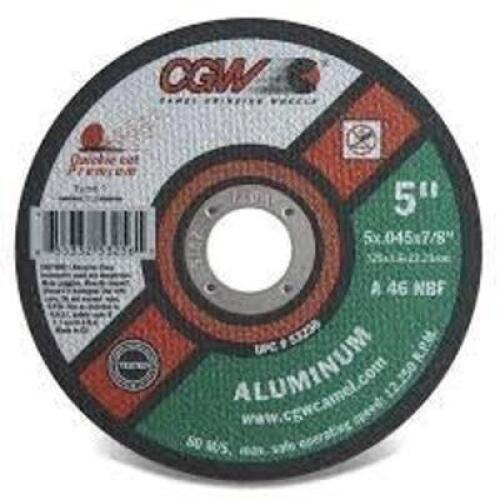 DESCRIPTION: (2) BOXES OF (25) CUT OFF WHEELS BRAND/MODEL: CGW #45046 SIZE: 6 X 3/32 X 7/8 RETAIL$: $40.88 EA QTY: 2