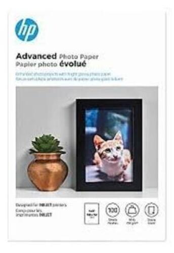DESCRIPTION: (8) BOXES OF (125) SHEETS OF ADVANCED PHOTO PAPER BRAND/MODEL: HP INFORMATION: INKJET PRINTERS SIZE: 4" X 6" RETAIL$: $23.99 EA QTY: 8