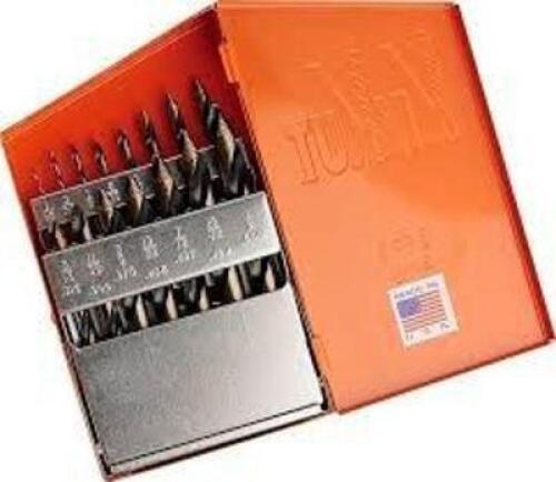 DESCRIPTION: (1) QUAD-CUT DRILL BIT BRAND/MODEL: PRODUCT NUMBER #20936 INFORMATION: 15 PIECES SIZE: 1/16" - 1/2" X 1/32" RETAIL$: $149.64 EA QTY: 1