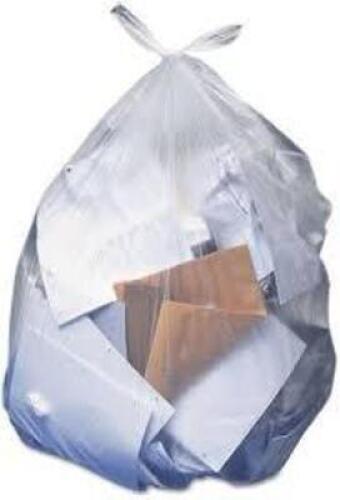 DESCRIPTION: (1) CASE OF (50) CAN LINERS BRAND/MODEL: PRODUCT NUMBER #RXS9011XC INFORMATION: CLEAR SIZE: 48" X 52", 2.0 MIL RETAIL$: $55.95 EA QTY: 1