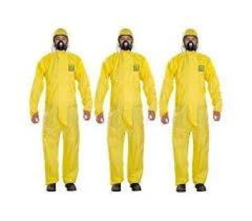DESCRIPTION: (1) CASE OF (25) TAPED HOODED COVERALL BRAND/MODEL: ANSELL #2300 PLUS INFORMATION: YELLOW SIZE: SIZE M RETAIL$: $400.00 EA QTY: 1