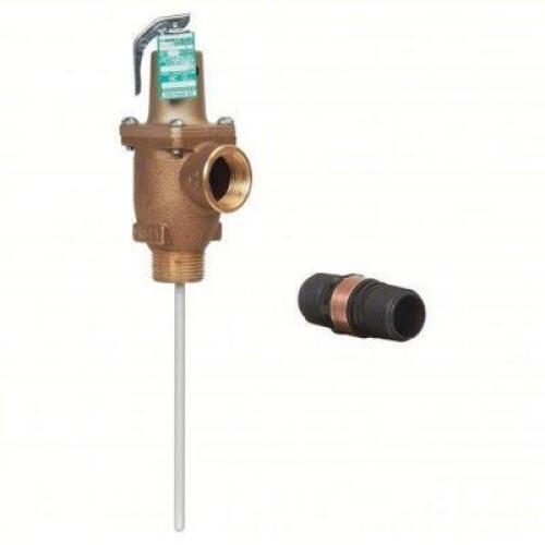 DESCRIPTION: (2) TEMPERATURE AND PRESSURE RELIEF VALVE BRAND/MODEL: WATTS #810MU4 SIZE: Section XIII ASME Section, NPT And FNPT RETAIL$: $177.24 EA QT