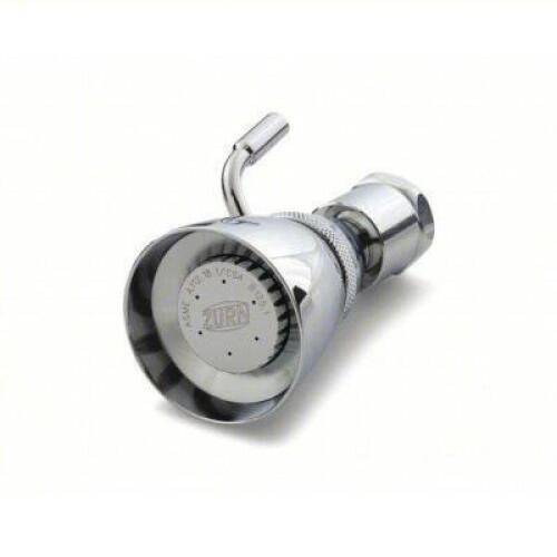 DESCRIPTION: (2) SHOWER HEADS BRAND/MODEL: ZURN #468D95 SIZE: Temp Gard Z7000-S5, 1.75 gpm Fixed Showerhead Flow Rate, Chrome Finish RETAIL$: $71.33 E