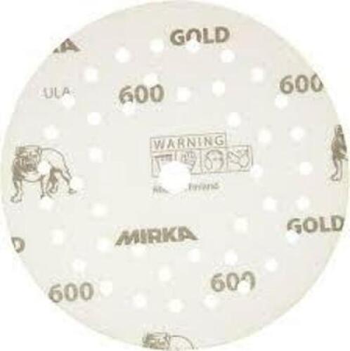 DESCRIPTION: (4) PACKS OF (50) VELCRO SANDPAPER WITH HOLES BRAND/MODEL: MIRKA #25-332-600 INFORMATION: SILVER SIZE: 5" RETAIL$: $26.00 PER PACK QTY: 4