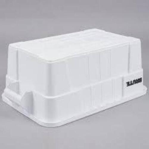 DESCRIPTION: (1) STORAGE CONTAINER WITH NO LID BRAND/MODEL: BRUTE INFORMATION: WHITE SIZE: 14G QTY: 1