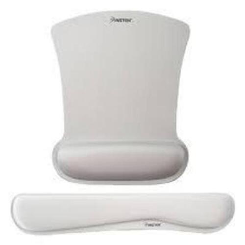 DESCRIPTION: (5) ROUND MOUSE PAD WITH WRIST REST BRAND/MODEL: INSTEN INFORMATION: WHITE RETAIL$: $8.19 EA QTY: 5