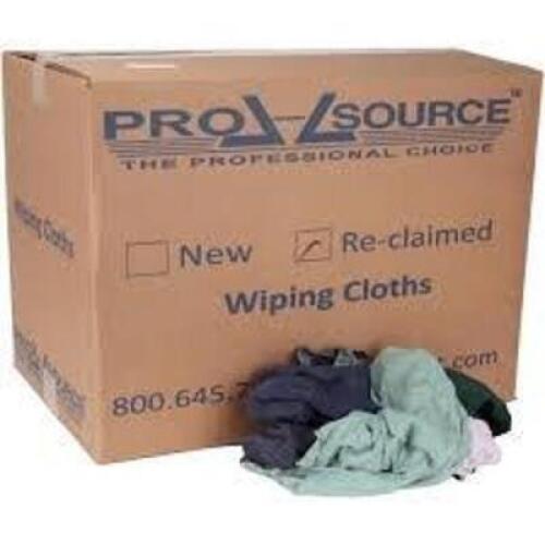 DESCRIPTION: (1) CASE OF RECLAIMED WIPING CLOTHSBRAND/MODEL: PRO SOURCEINFORMATION: 25LBSRETAIL$: $86.00 EAQTY: 1