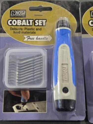 DESCRIPTION: (2) HD DEBURRRING SET BRAND/MODEL: NOGA 59058388 SIZE: S100 RETAIL$: $72.68 QTY: 2
