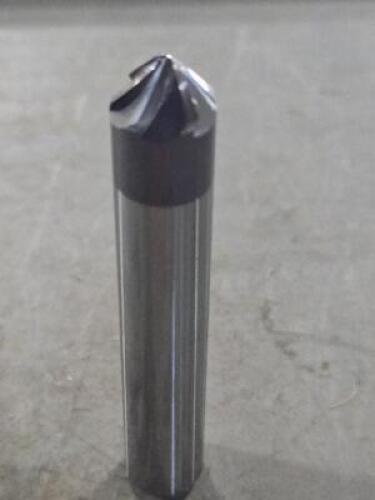DESCRIPTION: (1) SOLID CARBIDE 45 DEG TAPER FORM BARREL CUTTER BRAND/MODEL: ACCUPRO 03315322 SIZE: 1/4" LOC RETAIL$: $213.14 QTY: 1