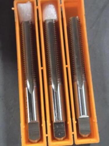 DESCRIPTION: (5) HSS STI HAND TAPS BRAND/MODEL: HERTEL 87145371 SIZE: M8X1.25 MC RETAIL$: $47.21 QTY: 5