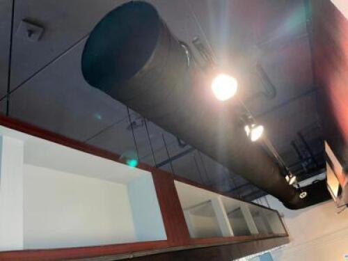 DESCRIPTION: APPROX. 30 TRACK SPOT LIGHT FIXTURES W/ TRACK. ADDITIONAL INFORMATION NEED LADDER FOR REMOVAL LOCATION: BAR THIS LOT IS: ONE MONEY QTY: 1