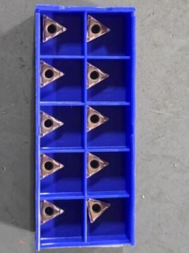 DESCRIPTION: (30) CERMET TURNING INSERTS BRAND/MODEL: SUMITOMO TCMT21.51EFP-T2000Z RETAIL$: $247.20 QTY: 30
