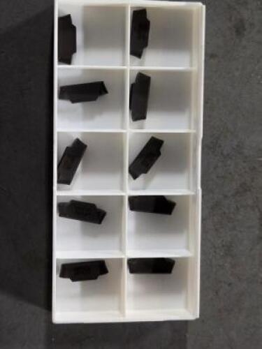 DESCRIPTION: (10) CARBIDE TURNINGN INSERTS BRAND/MODEL: SECO LCMF1604M0-0400-MP TGK1500 RETAIL$: $468.00 QTY: 10