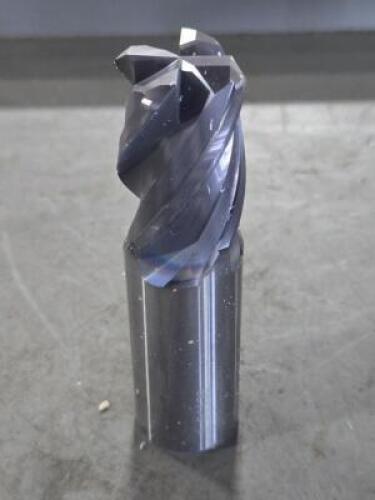DESCRIPTION: (2) SOLID CARBIDE END MILL BRAND/MODEL: OSG 430-8716 SIZE: 1" DIA RETAIL$: $268.12 QTY: 2