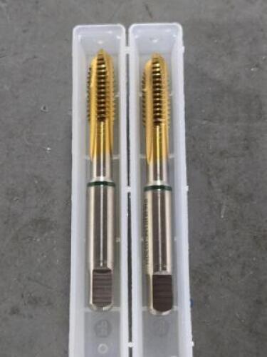 DESCRIPTION: (2)COBALTSPIRAL POINT PLUG TAP BRAND/MODEL: GUHRING 58571035 SIZE: 5/16-18 UNC RETAIL$: $56.42 QTY: 2