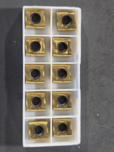 DESCRIPTION: (22) CARBIDE MILLING INSERTSBRAND/MODEL: SECO SNHQ1204531EL2-M07 F40MRETAIL$: $734.40QTY: 22
