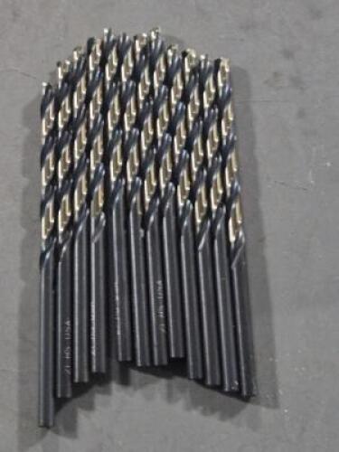 DESCRIPTION: (12) HSS JOBBER DRILL BIT BRAND/MODEL: MARXMAN 80665 SIZE: #21 RETAIL$: $40.08 QTY: 12