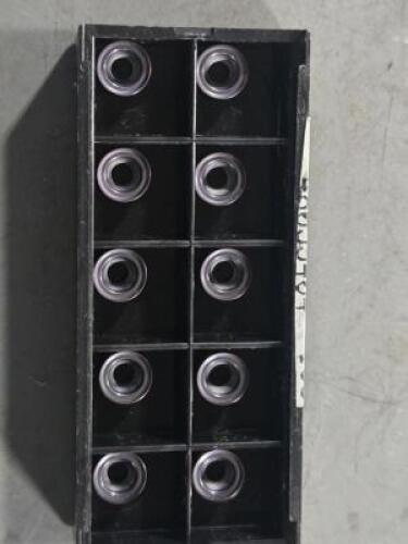 DESCRIPTION: (10) CARBIDE MILLING INSERTS BRAND/MODEL: K-TOOL RCEB-325 X33 RETAIL$: $152.60 QTY: 10