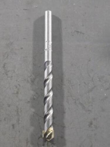 DESCRIPTION: (1) CARBIDE TIPPED ROTARY & HAMMER DRILL BIT BRAND/MODEL: CLE-LINE C20944 SIZE: 1/2" DIA QTY: 1