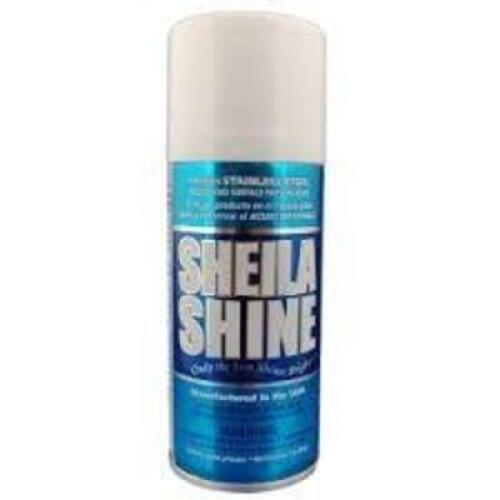 DESCRIPTION: (6) STAINLESS STEEL POLISH BRAND/MODEL: SHEILA SHINE SIZE: 10 OZ RETAIL$: $7.39 EA QTY: 6