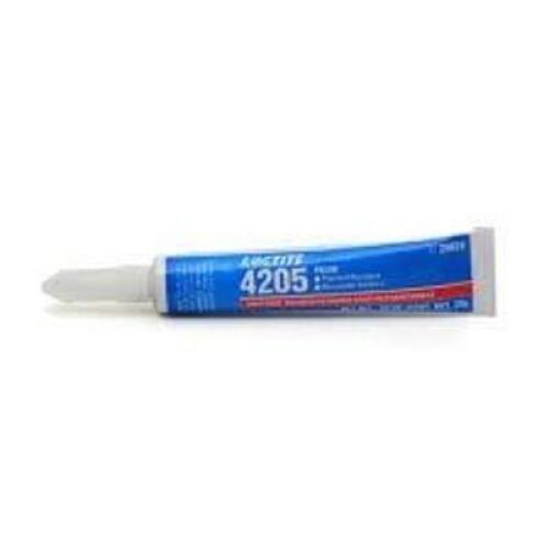 DESCRIPTION: (6) INSTANT ADHESIVE BRAND/MODEL: LOCTITE 4205 #2VFH5 SIZE: 0.7 FL OZ RETAIL$: $50.00 EA QTY: 6