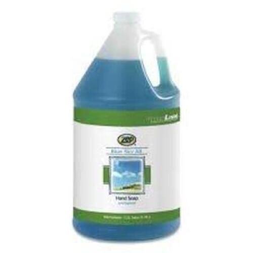 DESCRIPTION: (2) ANTIBACTERIAL HAND SOAP BRAND/MODEL: ZEP BLUE SKY SIZE: 1 GALLON RETAIL$: $23.09 EA QTY: 2