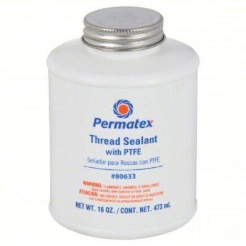 DESCRIPTION: (4) PIPE THREAD SEALANT BRAND/MODEL: PERMATEX #2GXY8 SIZE: 16 FL OZ RETAIL$: $45.05 EA QTY: 4