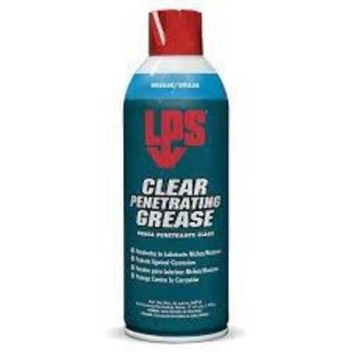 DESCRIPTION: (6) CLEAR PENETRATING GREASE BRAND/MODEL: LPS #06716 SIZE: 11 WT OZ RETAIL$: $13.14 EA QTY: 6