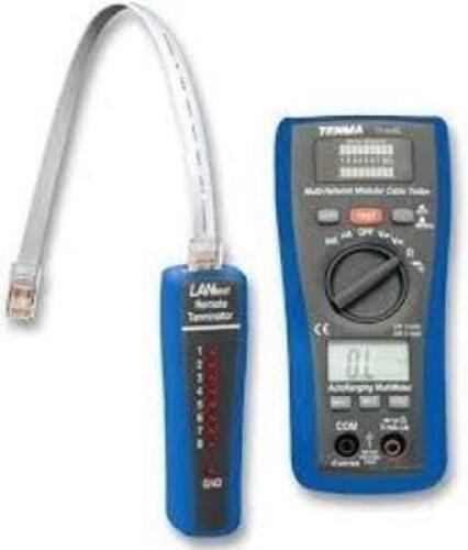 DESCRIPTION: (1) 2 IN 1 LAN TESTER MULTIMETER BRAND/MODEL: TENMA #72-8495 RETAIL$: $78.36 EA QTY: 1