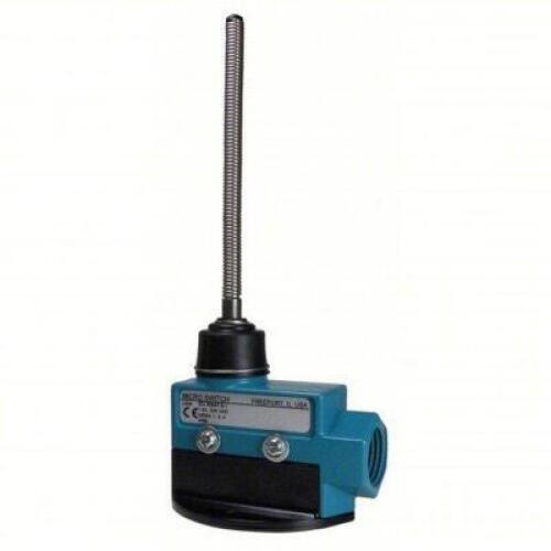 DESCRIPTION: (1) NON PLUG-IN LIMIT SWITCH BRAND/MODEL: HONEYWELL #12U169 SIZE: Coil Spring, 2 Mounting Holes, Metal, 4.29 in Actuator Lg RETAIL$: $252
