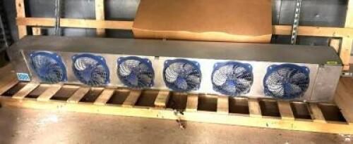 DESCRIPTION: 6-FAN COOLER EVAPORATOR BRAND/MODEL: HEATCRAFT ADT370AK INFORMATION: 115V LOCATION: WALK-IN QTY: 1