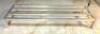 DESCRIPTION: ALUMINUM DUNNAGE RACK SIZE: 20"X60" LOCATION: PRODUCTION AREA QTY: 1