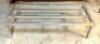 DESCRIPTION: ALUMINUM DUNNAGE RACK SIZE: 20"X48" LOCATION: PRODUCTION AREA QTY: 1