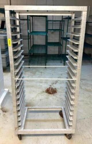 DESCRIPTION: ROLLABOUT PAN RACK LOCATION: PRODUCTION AREA QTY: 1