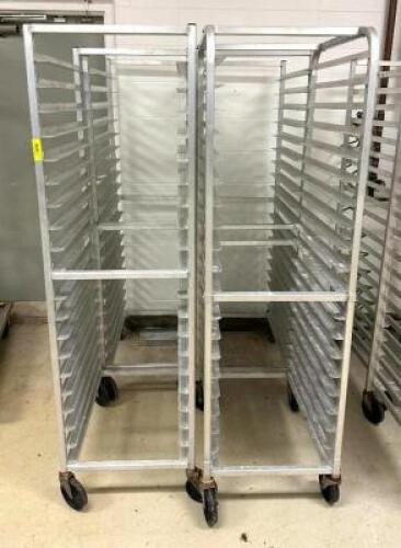 DESCRIPTION: (4) ROLLABOUT PAN RACKS LOCATION: WALK-IN QTY: 4