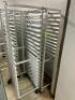 DESCRIPTION: (4) ROLLABOUT PAN RACKS LOCATION: WALK-IN QTY: 4 - 2