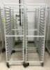 DESCRIPTION: (4) ROLLABOUT PAN RACKS LOCATION: WALK-IN QTY: 4