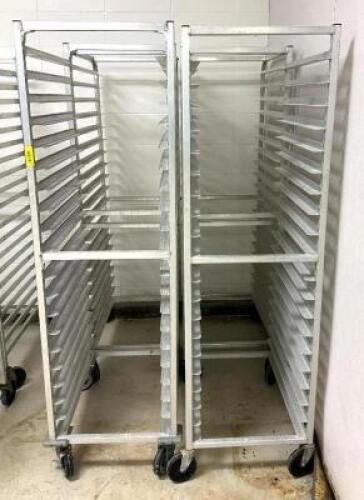 DESCRIPTION: (4) ROLLABOUT PAN RACKS LOCATION: WALK-IN QTY: 4
