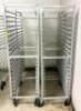 DESCRIPTION: (4) ROLLABOUT PAN RACKS LOCATION: WALK-IN QTY: 4