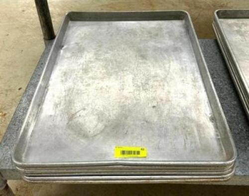 DESCRIPTION: (6) FULL SIZE SHEET PANS LOCATION: PRODUCTION AREA QTY: 6