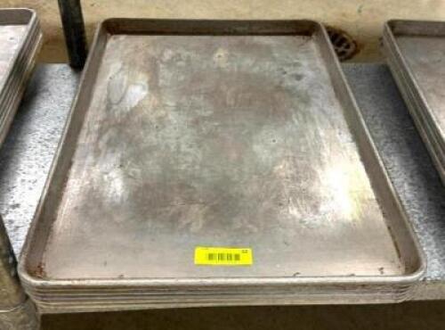 DESCRIPTION: (6) FULL SIZE SHEET PANS LOCATION: PRODUCTION AREA QTY: 6