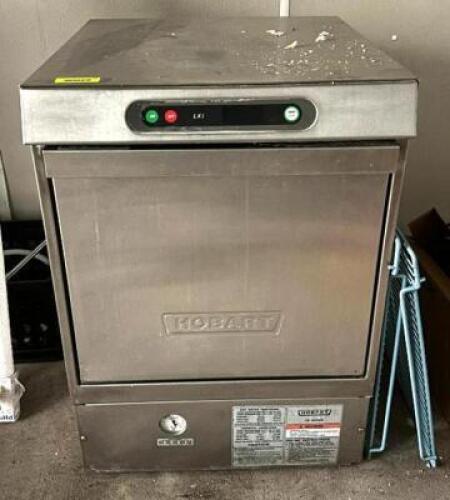DESCRIPTION: HIGH TEMPERATURE DISHWASHER BRAND/MODEL: HOBART LXi INFORMATION: NOT IN WORKING CONDITION LOCATION: STORAGE QTY: 1