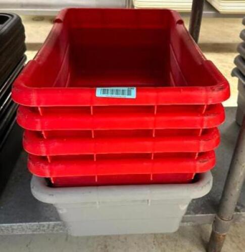 DESCRIPTION: (5) BUS TUBS LOCATION: PRODUCTION AREA QTY: 5