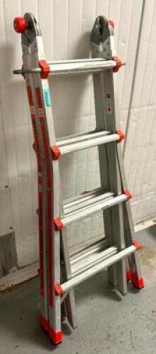 DESCRIPTION: ALTA-ONE STEP LADDER BRAND/MODEL: LITTLE GIANT 17 LOCATION: HALLWAY QTY: 1