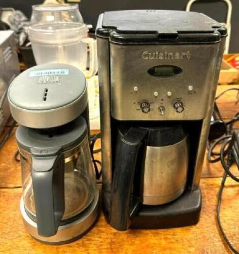 DESCRIPTION: (2) COFFEE MAKERS LOCATION: KITCHEN QTY: 2