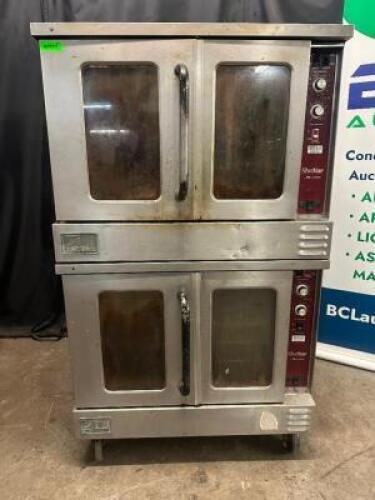 SOUTHBEND DOUBLE STACK CONVECTION OVEN.