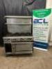JADE RANGE EIGHT BURNER GAS RANGE W/ LOWER CONVENTIONAL OVEN. - 2