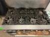 JADE RANGE EIGHT BURNER GAS RANGE W/ LOWER CONVENTIONAL OVEN. - 4