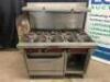 SOUTHBEND EIGHT BURNER RANGE W/ LOWER OVEN. - 3